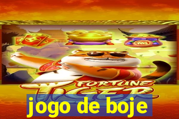 jogo de boje